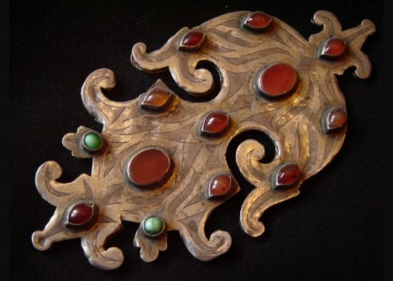 Turkmeńska Ozdoba Płaszcza