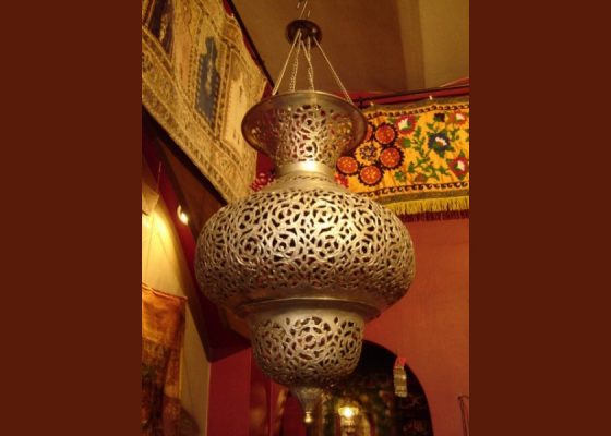 Isfahanski Lampion Miedziany