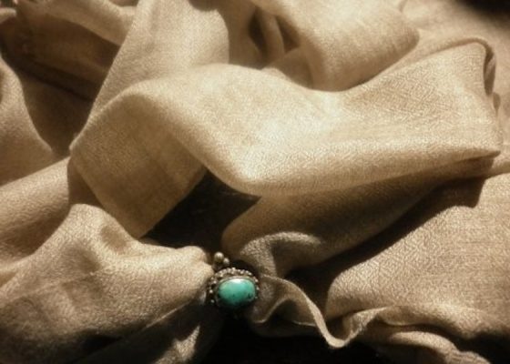 Szal z Prawdziwego Kaszmiru