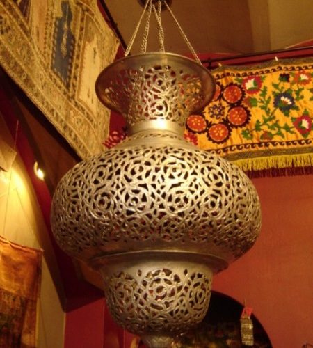 Isfahanski Lampion Miedziany