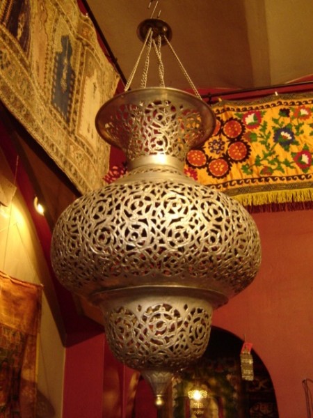 Isfahanski Lampion Miedziany