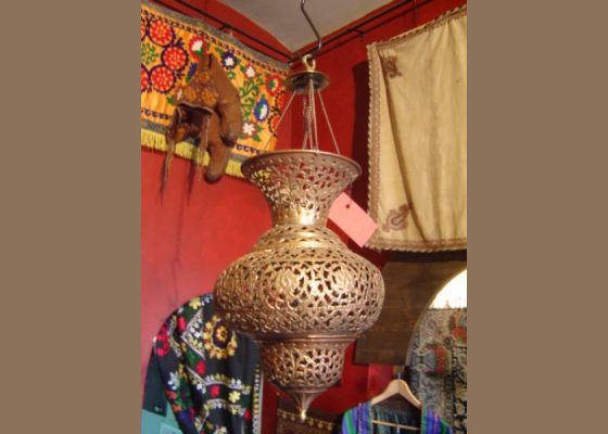 Miedziany lampion Isfahański