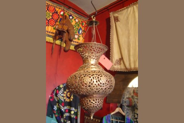Miedziany lampion Isfahański