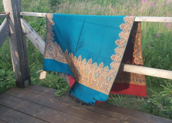 Dwustronna perska tkanina żakardowa