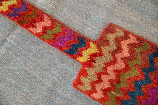 "Bachtiari" - kilim - o - dywan tkany ręcznie, farbowany naturalnymi barwnikami