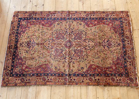 Galeria Persja: Dywan z Isfahanu, rękodzieło z Iranu, Styl vintage boho. Rękodzieło z Azji Centralnej.