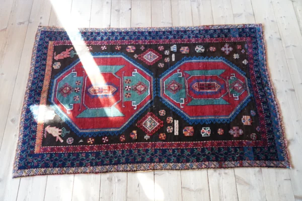 "Lon" kobierzec wiązany ręcznie, ok. 70 lat - Galeria Persja