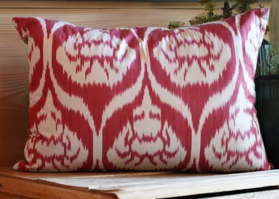 Poducha "ikatowa", dwustronna - Galeria Persja