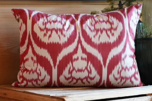 Poducha "ikatowa", dwustronna - Galeria Persja