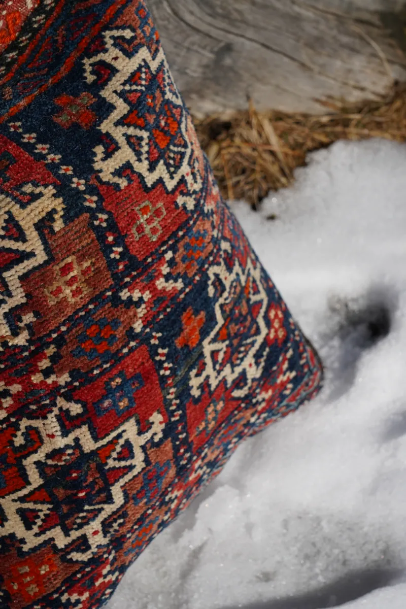 Chordżin kurdyjski - sakwy podróżne tkane ręcznie techniką dywanową i kilimową