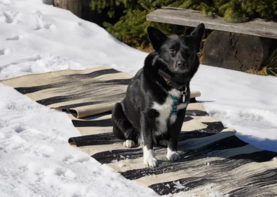 Kilim „Ikat” ręcznie tkany z Iranu