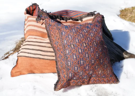 Beludżyjskie sakwy podróże - poduchy tkane ręcznie