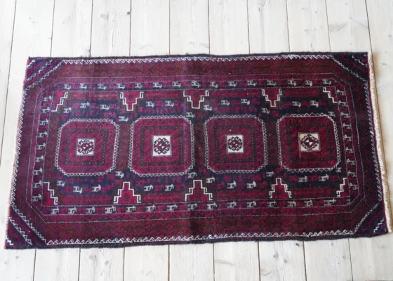 "Beludż" dywan tkany ręcznie, ok. 60 lat, Iran - Galeria Persja