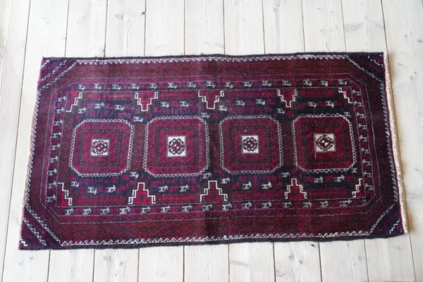 "Beludż" dywan tkany ręcznie, ok. 60 lat, Iran - Galeria Persja