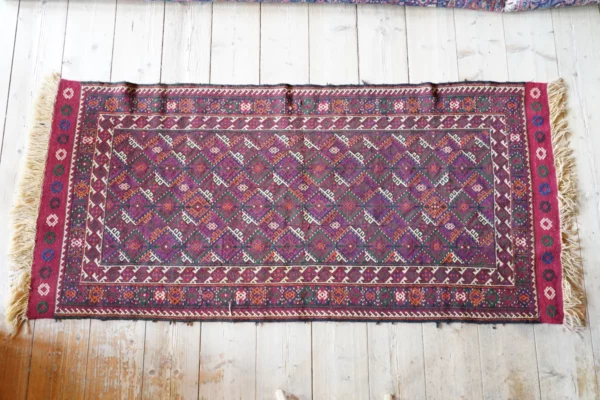 "Kurd" kilim tkany ręcznie i haftowany ręcznie - Galeria Persja