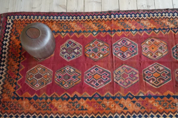 Stary kilim kaszkajski, takany ręcznie, ok. 80 lat - Galeria Persja